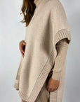 D.Exterior - 61545 | 12 - Capemantel bouclé - beige