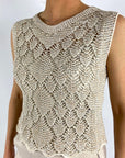 D.Exterior - 60393 | 4 avorio - Top kantpatroon - mastiek