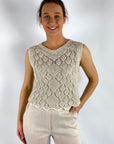 D.Exterior - 60393 | 4 avorio - Top kantpatroon - mastiek