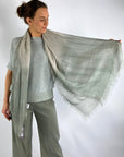 D.Exterior - 60982 | 10 salvia - Pashmina 100/170 cm - salie