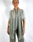 D.Exterior - 60982 | 10 salvia - Pashmina 100/170 cm - salie