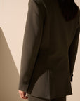 Oscar the collection – Darts-Blazer – Rauchgrün