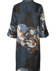 Dea Kudibal - Kamilles | 5911 - Hemdkleed zijde print - blauw