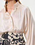Dea Kudibal - Nicola blouse | 1579 - Shirtbloes zijde - porcelain