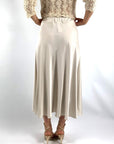 D.Exterior - 60658 | 3 marmo - Rok lang satijn - beige