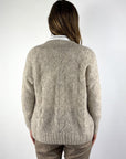 D.Exterior 63194 cardigan alpaca met jacquardmotief – Resina