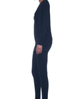Norma Kamali - KK4266PL12 - Hemd mit V-Ausschnitt und Dolman-Muster - Schwarz