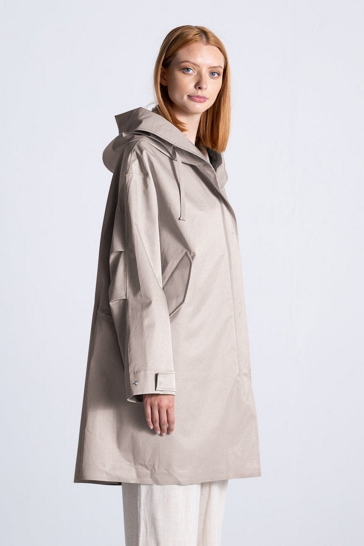 Duno - Anita | 164 - Parka oversized - sabbia