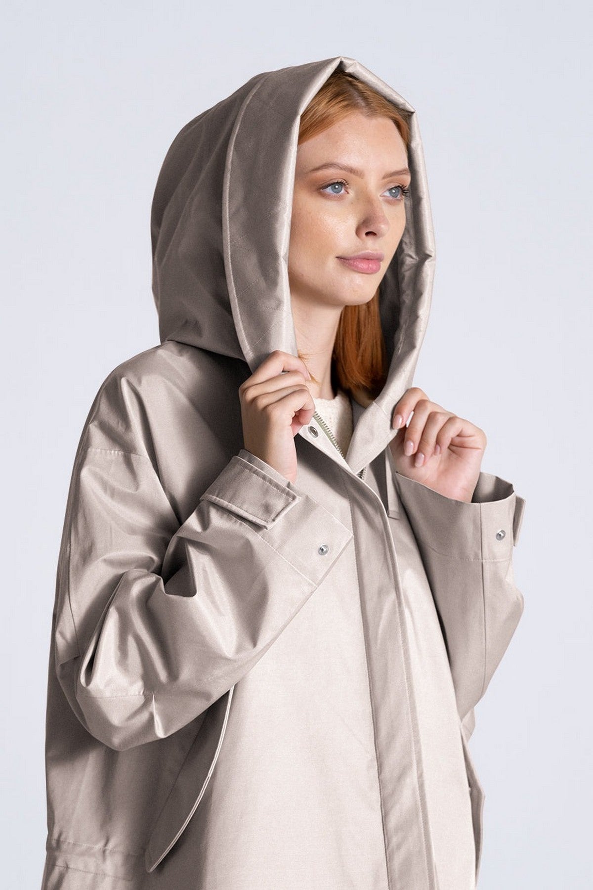 Duno - Anita | 164 - Parka oversized - sabbia