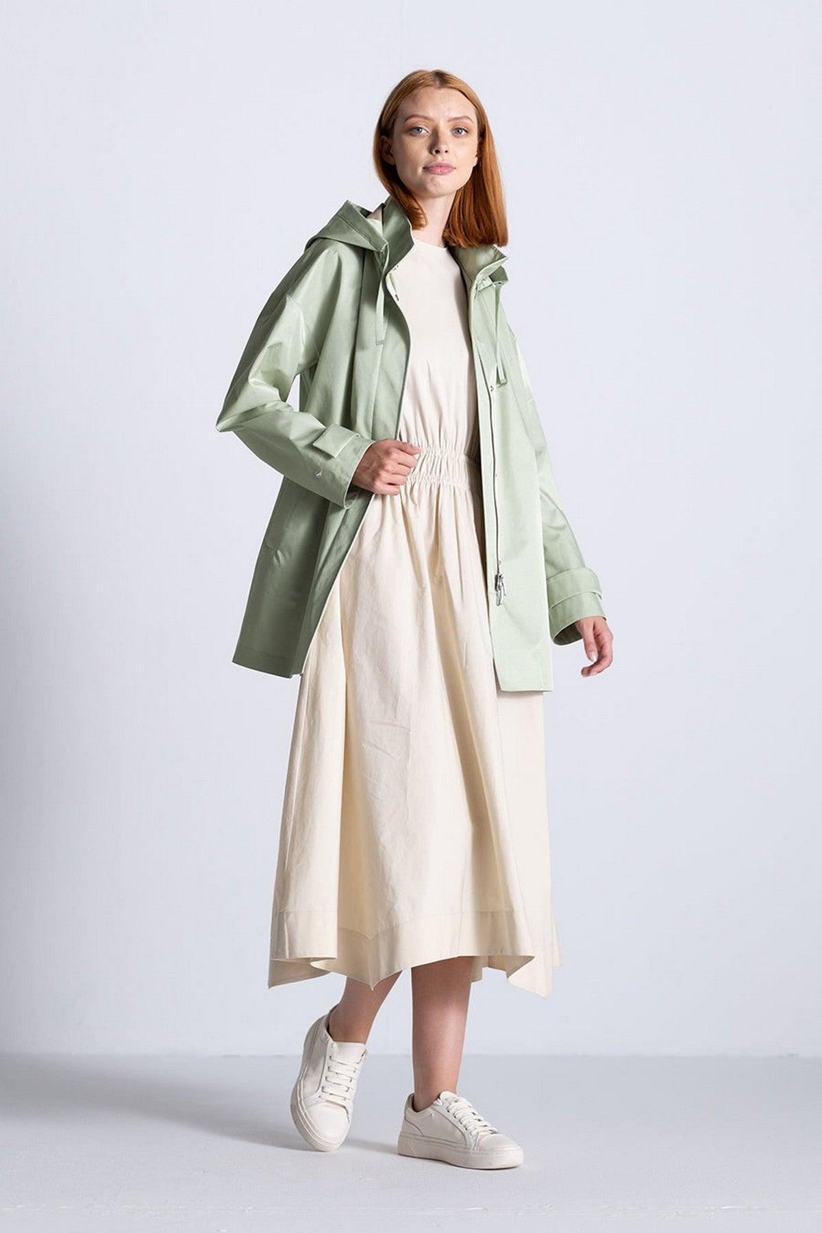 Duno - Kayle | 301 - Parka kort kap - jade