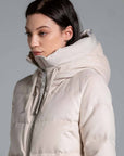 Duno - Keiko | 19 - Jacke mit Reißverschluss oben - hellbeige