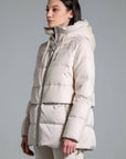 Duno - Keiko | 19 - Jacke mit Reißverschluss oben - hellbeige