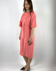 Natan - Midi Jurk Elioza - Peche roze - N6NJ03