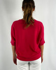 FFC - 13043 | 1366 - Viskosepullover - Kirsche