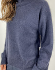 FFC - 14015 | 1436 - Pull brushed cashmere - night blue
