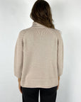 FFC - 14019 | 1487 - Pull col montant - cashew