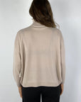 FFC - 14021 | 1487 - Pull rolkraag - cashew