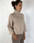 FFC - 14044 | 1487 - Pull col montant - cashew