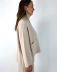 FFC - 14062 | 1487 - Cardigan met zakken - cashew