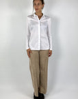 FFC - 14444 | 1030 - Bloes met jersey mouw - white