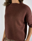 FFC Fashion 16076 ponchopull kasjmier & zijde – Marron
