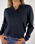 FFC Fashion 16067 polotrui merinowol – Navy
