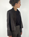 FFC vest in veganistisch leder – Chocolat