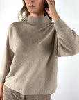 FFC Fashion 16051 trui col wol & kasjmier – Beige Melange