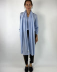 FFC - 14080 | 1432 - Sjaal wol/cashmere - lichtblauw