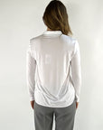 FFC - 12423 | 1030 - Taillierte Bimatrice-Bluse - WEISS