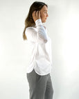 FFC - 12423 | 1030 - Taillierte Bimatrice-Bluse - WEISS