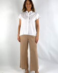 FFC - 13426 | 1030 - Ärmellose Baumwollbluse - weiß