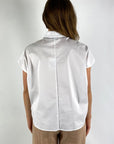 FFC - 13426 | 1030 - Ärmellose Baumwollbluse - weiß
