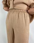 FFC - 13442 | 1387 - Leinen-Kork-Hose