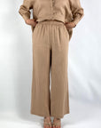 FFC - 13442 | 1387 - Leinen-Kork-Hose