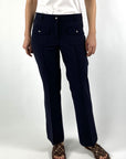 Cambio - Farah 6111 - Travel Broek - Marine 493