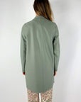 Harris Wharf - A1301MLX | 670 - Cocoon-Mantel aus leichter gepresster Wolle