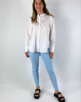 Hemisphere - 2310AmbaHP30 100 - Bluse oversized weiß