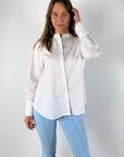 Hemisphere - 2310AmbaHP30 100 - Bluse oversized weiß