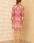 Hale Bob - Kairi | 56BG612A - Kleed V print - rose