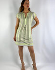 Hale Bob - Malaysia 4ZTN662A - Kleid V-Print - oliv