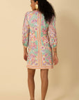 Hale Bob - Anne 4ZCA614A - Kurzes Jersey-Printkleid - Grün