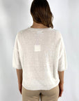 Hemisphere - 251X844SQ-12 - Pull V Pailletten - 168 weiße Wolke