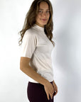 Hemisphere - 2524612-17 - Pullover Wolle/Kaschmir kurze Ärmel - Schneefall