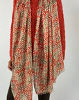 Hemisphere - Aliki scarf 252D - Sjaal H 100% cashmere - roest