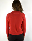 Hemisphere 2621320-4 cashmere pull ronde hals – Risk Red