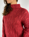 Hemisphere 262C5006-17 pull cashmere katoen – Red Apple