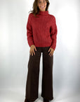 Hemisphere 262C5006-17 pull cashmere katoen – Red Apple