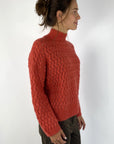 Hemisphere - 252C554-17 - Pull rolkraag breipatroon - pumpkin