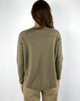 Hemisphere 2621328GR-4 cashmere pull met glitterdetail – Dried Herbs
